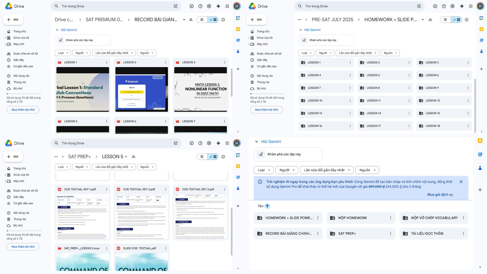 Thầy giảng bài và học viên tương tác trực tuyến